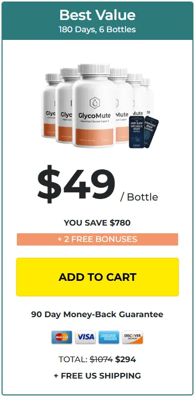 glycomute 6 bottles price